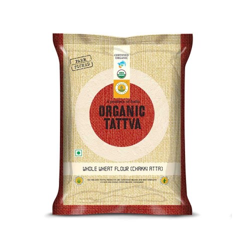 Whole Wheat Flour (Chakki Atta) (Organic Tattva)