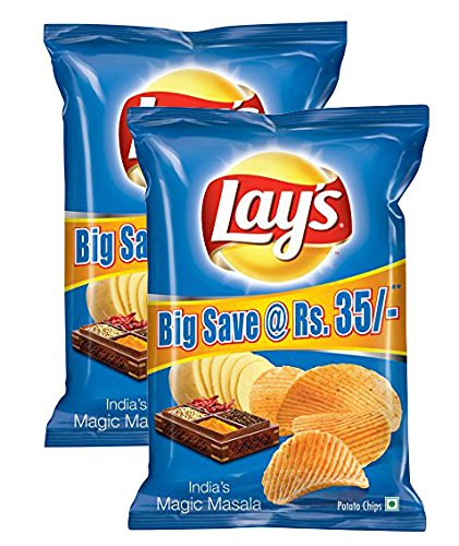 Lay's India's Magic Masala Chips - Pack of 2