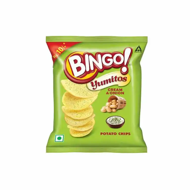 Bingo Yumitos International Cream & Onion Chips
